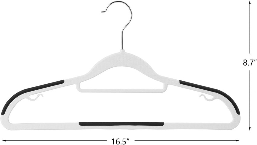 Buy Kienlix Plastic Hangers Heavy Duty Dry Wet Clothes Hangers