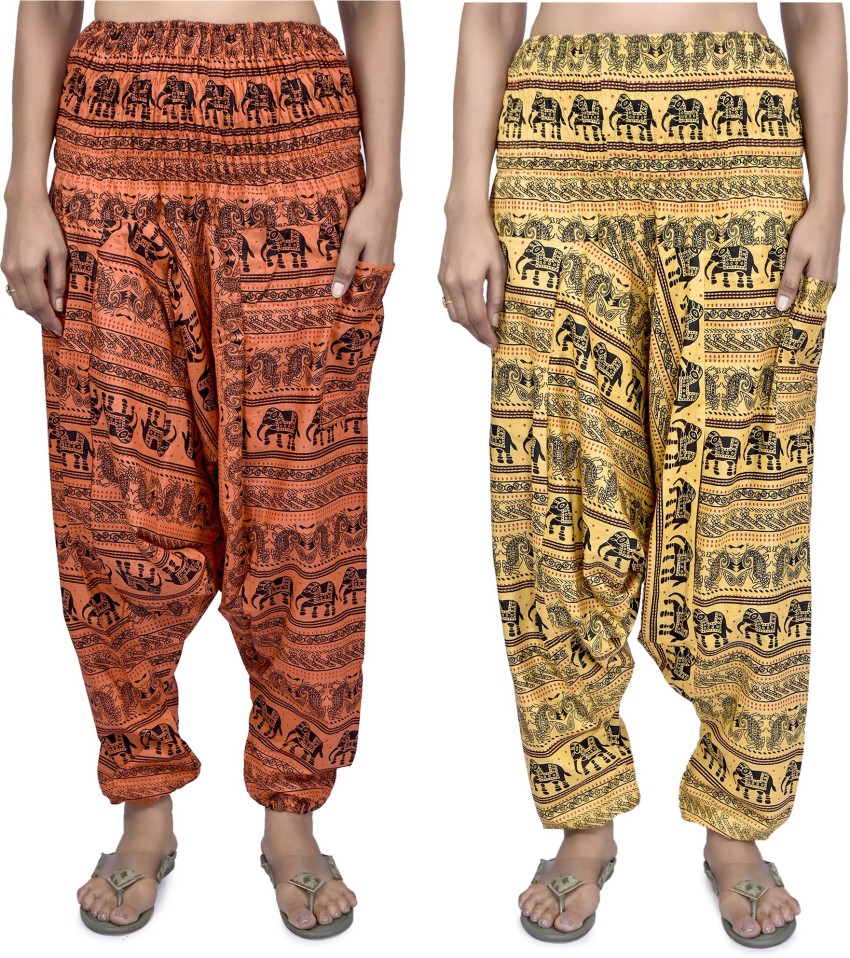 Buy KE KanhaExports Women Yoga Harem Pants Handmade Boho Yoga Harem Pants  from India at Amazonin