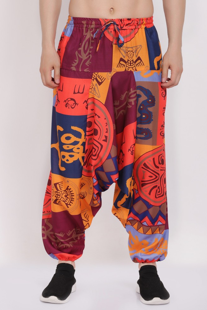 Buy Cotton Cambric Printed Harem Pant for Women Online at Fabindia   10689919