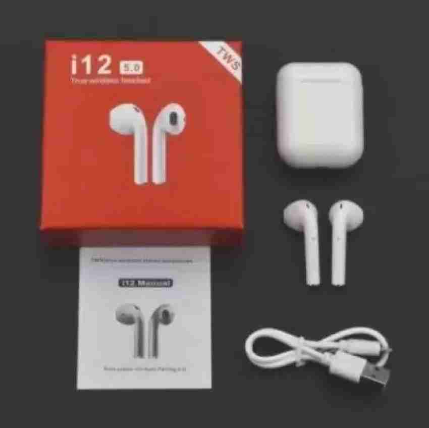 TECHNEGIC i12 red box wireless bluetooth twins earbuds Bluetooth