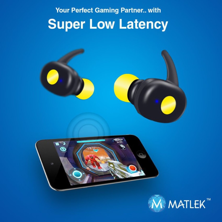 Matlek bluetooth online earphones