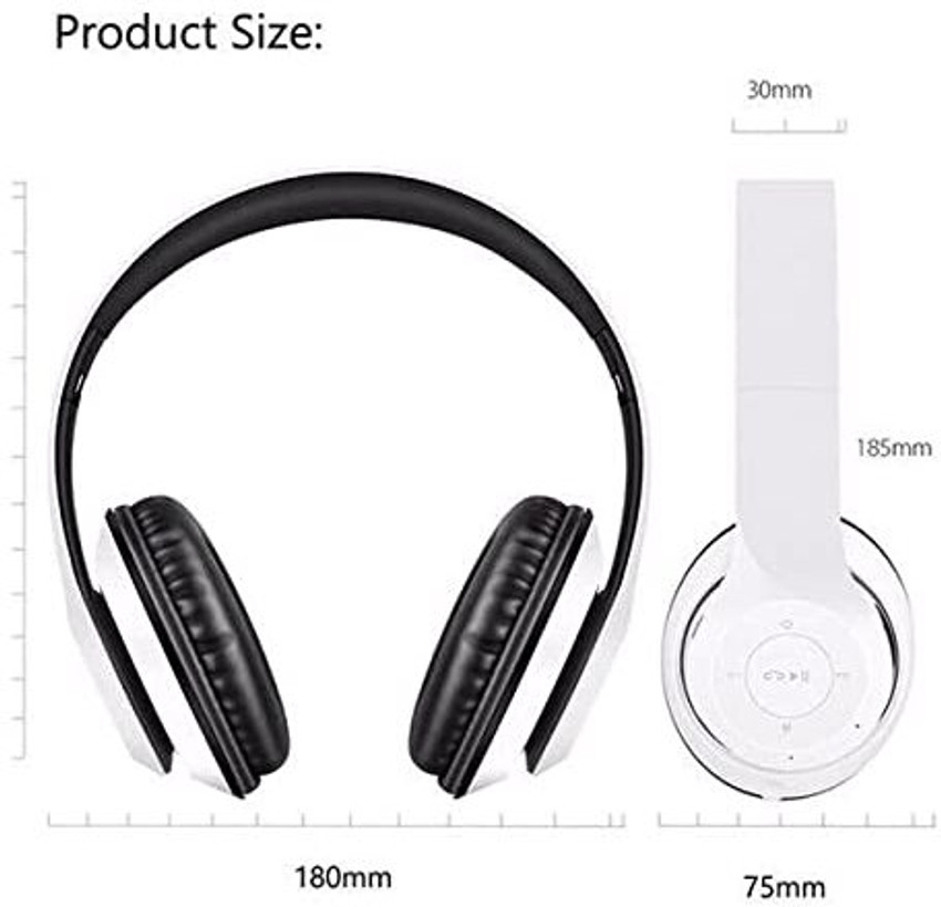 2BOOM HPBT345W Thunder Bluetooth OverEar Headphones With