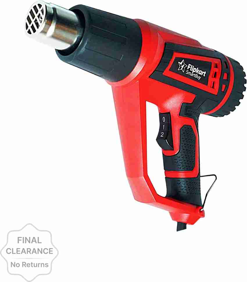 Flipkart SmartBuy Dual Temp Copper Element 2000 W Heat Gun Price in India -  Buy Flipkart SmartBuy Dual Temp Copper Element 2000 W Heat Gun online at  Flipkart.com