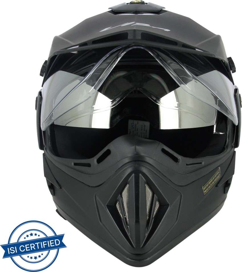 VEGA Off Road D/V Motorbike Helmet - Buy VEGA Off Road D/V Motorbike Helmet Online at Best Prices in India