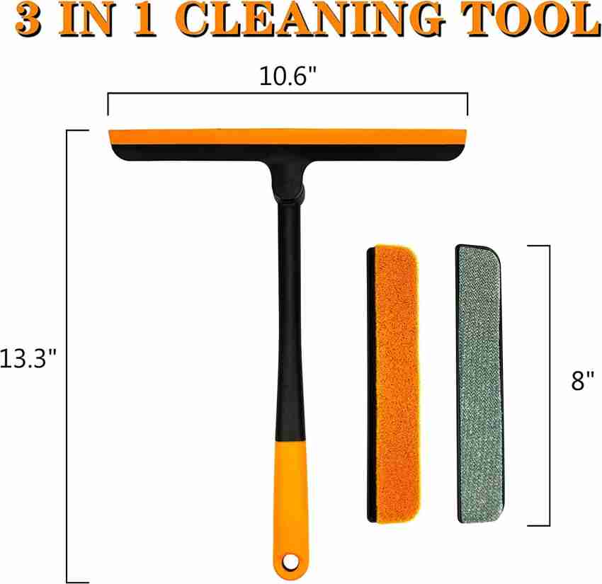 3 Sets inside Windshield Cleaner Tool, Car Window Cleaner with 3