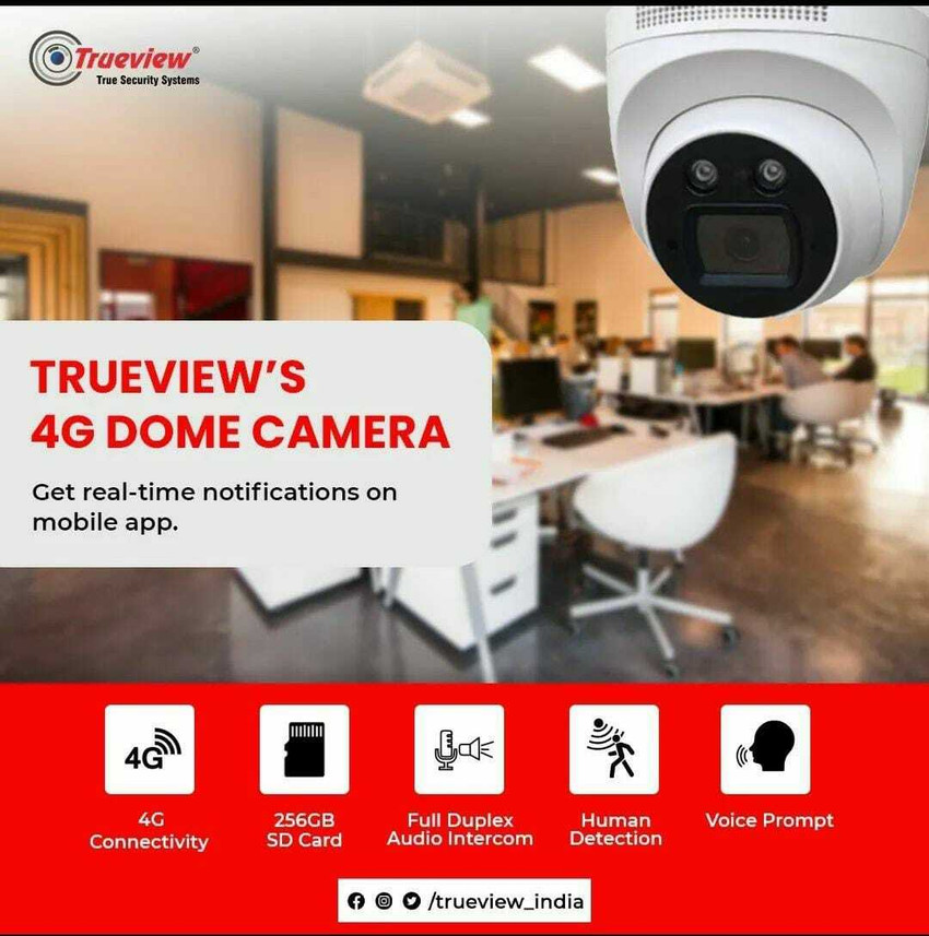 trueview 4g sim camera
