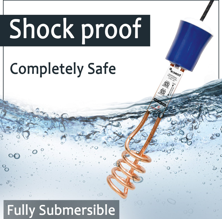 Basics IND Submersible NIH 430-05 1500 W Shock Proof Immersion Heater Rod  Price in India - Buy Basics IND Submersible NIH 430-05 1500 W Shock Proof Immersion  Heater Rod online at Flipkart.com