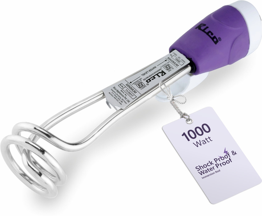 Rico IR-1410 1000 W Shock Proof Immersion Heater Rod Price in India - Buy  Rico IR-1410 1000 W Shock Proof Immersion Heater Rod online at Flipkart.com
