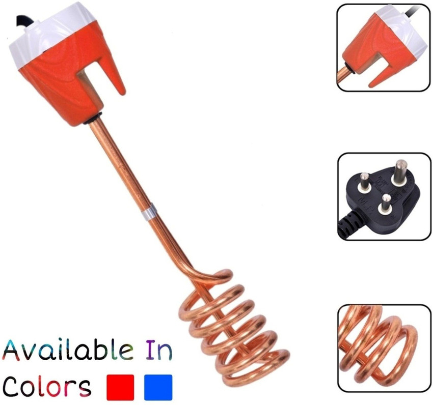 Pure Watt 100% Copper Shock Proof 2000W 2000 W Immersion Heater Rod Price  in India - Buy Pure Watt 100% Copper Shock Proof 2000W 2000 W Immersion  Heater Rod online at Flipkart.com