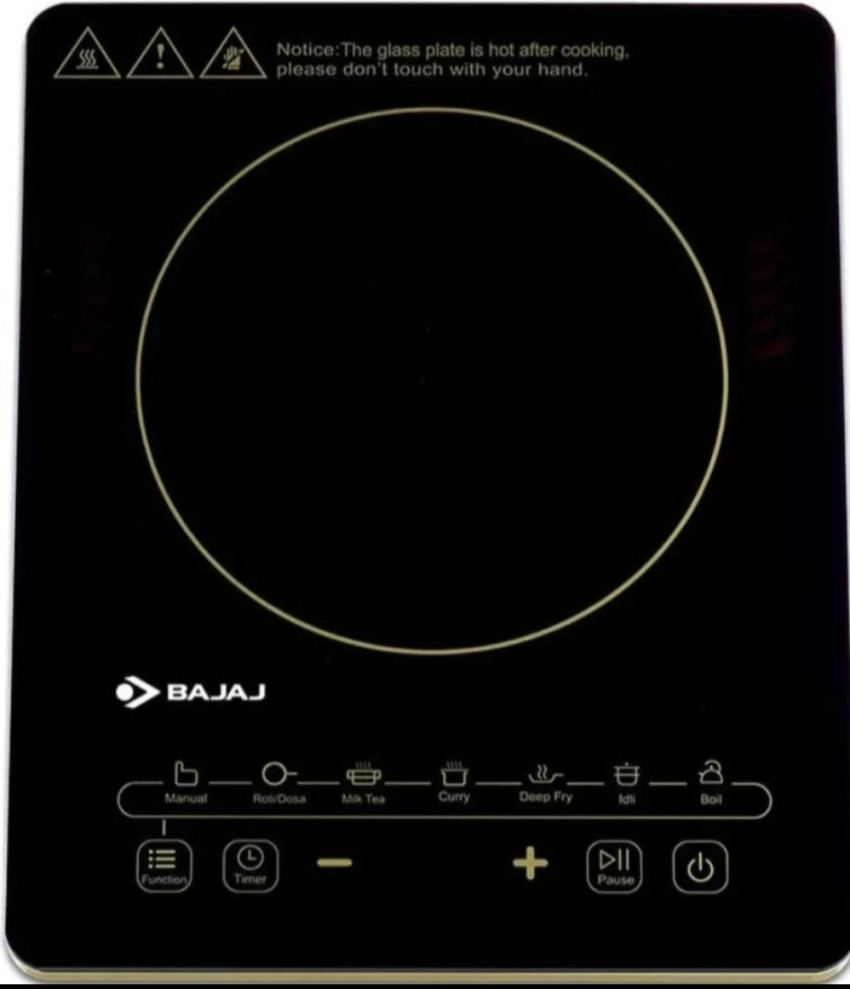 BAJAJ ICX 2000FP Induction Cooktop - Buy BAJAJ ICX 2000FP Induction Cooktop  Online at best price in India : Flipkart.com