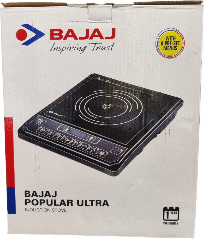 how to use bajaj popular ultra induction cooker