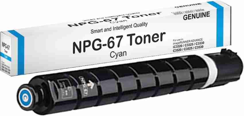 Print Page NPG-67 Printer Toner Cartridge For Canon NPG-67 Cyan