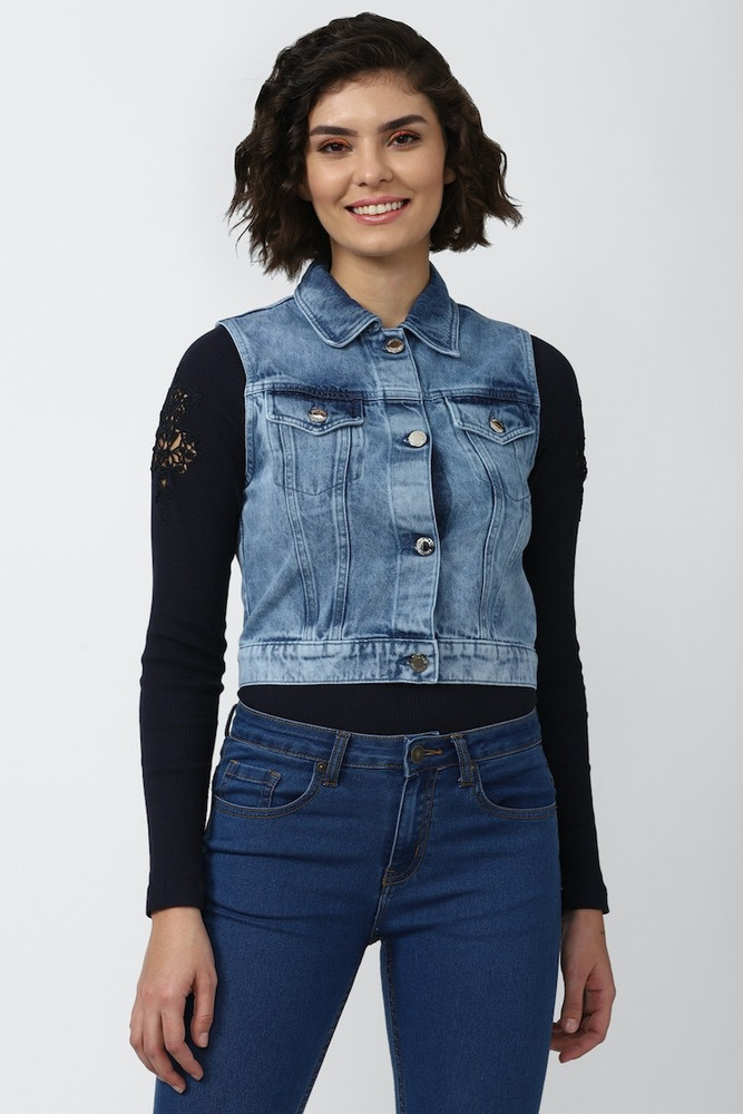 FOREVER 21 Sleeveless Solid Women Jacket Buy FOREVER 21