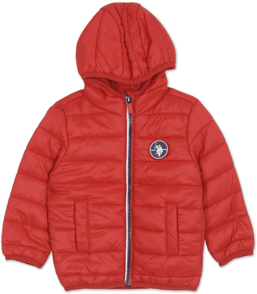 U.S. POLO ASSN. Full Sleeve Solid Boys Jacket Buy U.S. POLO ASSN