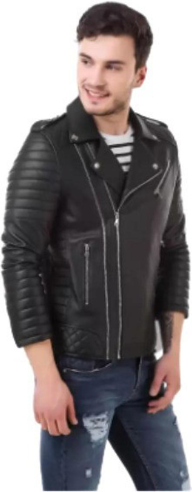 KGF RETAIL LEATHER Full Sleeve Solid Men Jacket Buy KGF RETAIL