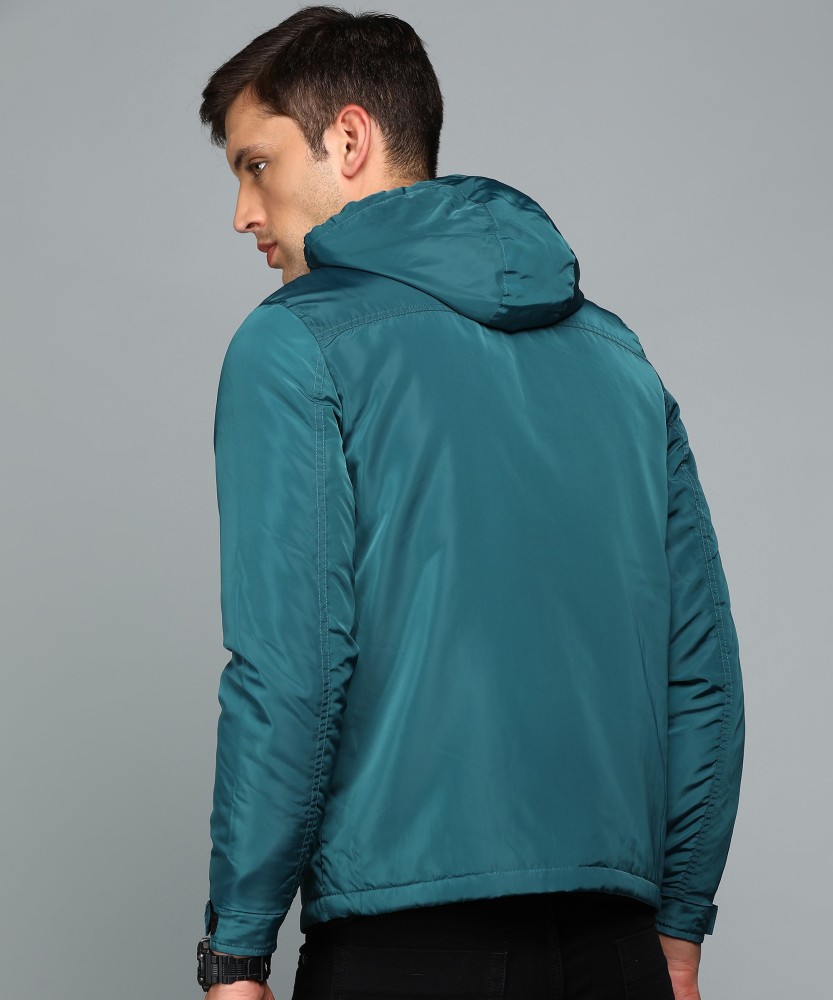 Prada Reversible Nylon Jacket in Blue for Men