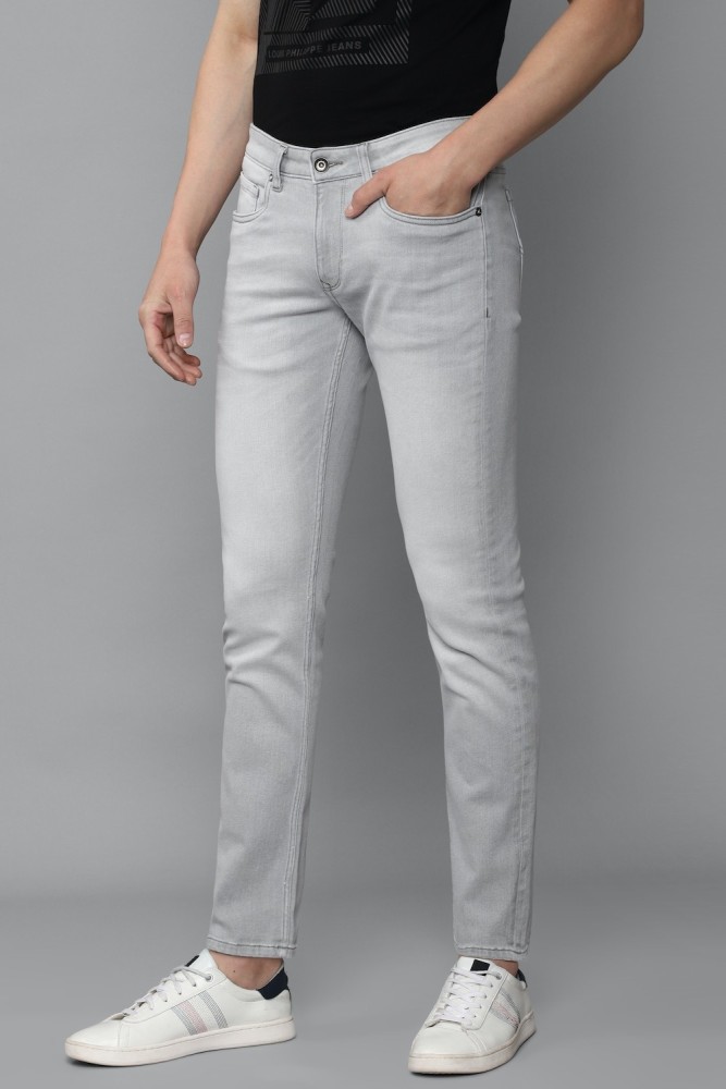 Buy Louis Philippe Grey Jeans Online - 583555