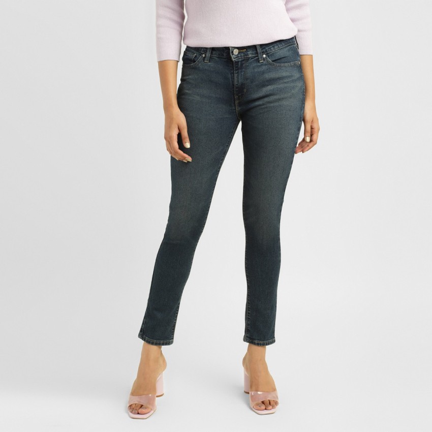 LEVI'S 711 Skinny Women Blue Jeans - Buy LEVI'S 711 Skinny Women Blue Jeans  Online at Best Prices in India