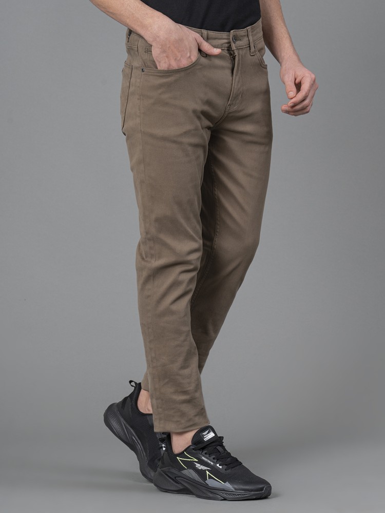 Buy Black Trousers & Pants for Men by RED TAPE Online | Ajio.com