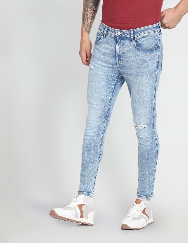 FLYING MACHINE Skinny Men Blue Jeans Buy FLYING MACHINE Skinny