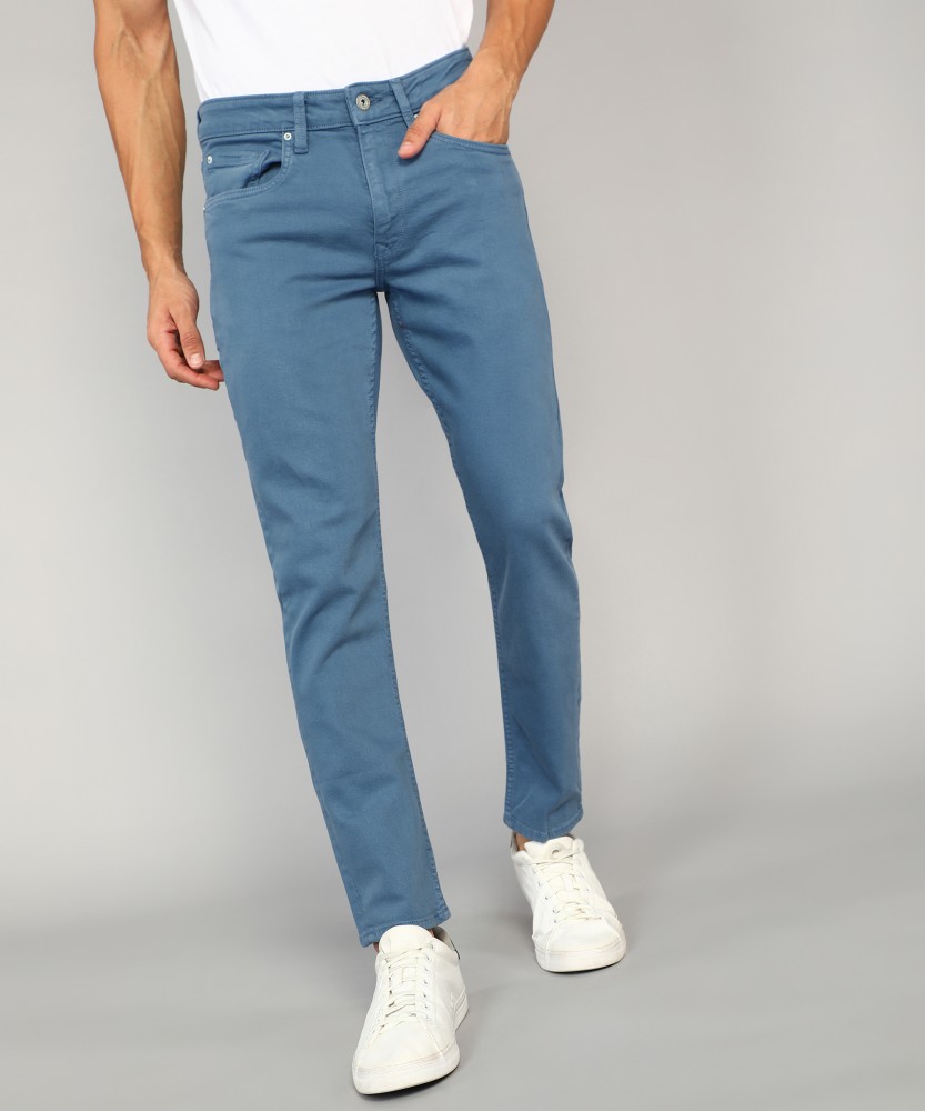 Louis Philippe Jeans Blue Regular Fit Jeans