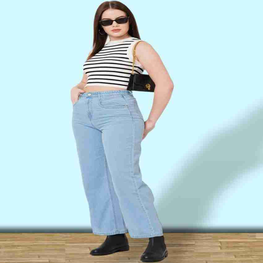 PERFECT FASHION Regular Women Light Blue Jeans - Buy PERFECT FASHION  Regular Women Light Blue Jeans Online at Best Prices in India