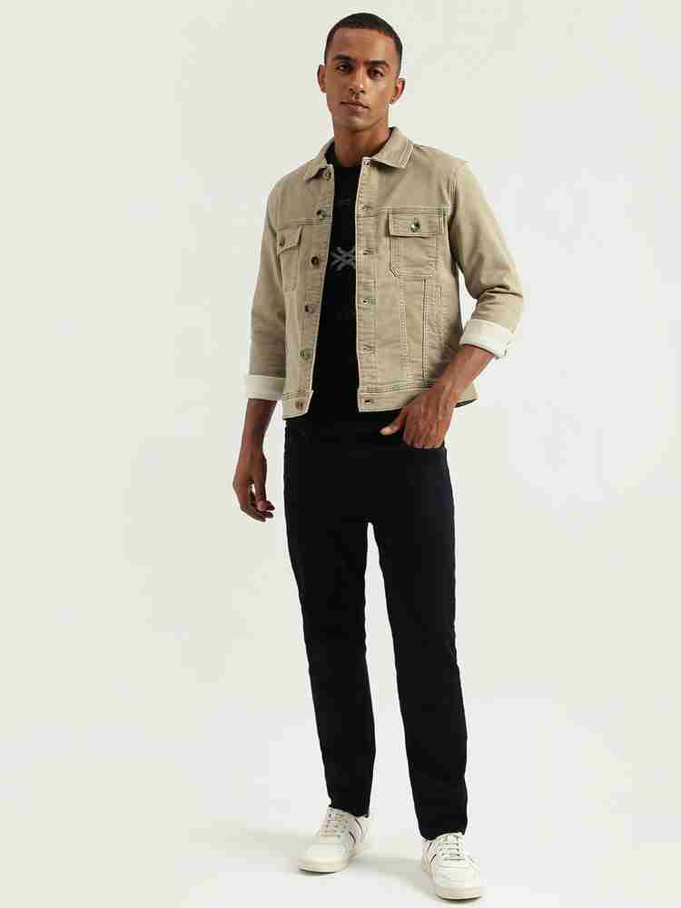United colors of benetton denim jacket hot sale