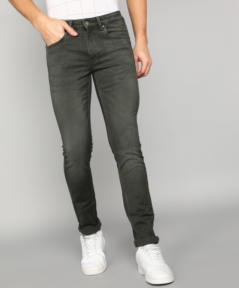 Louis Philippe Jeans Slim Men Grey Jeans - Buy Louis Philippe