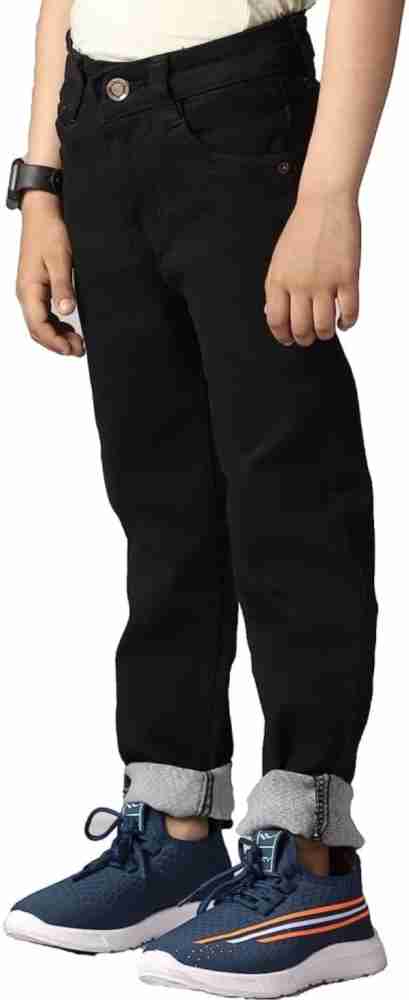 MULTIBRAAND FASHION Regular Girls Black Jeans - Buy MULTIBRAAND