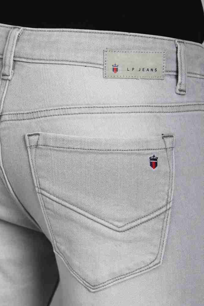 Buy Louis Philippe Grey Jeans Online - 583555