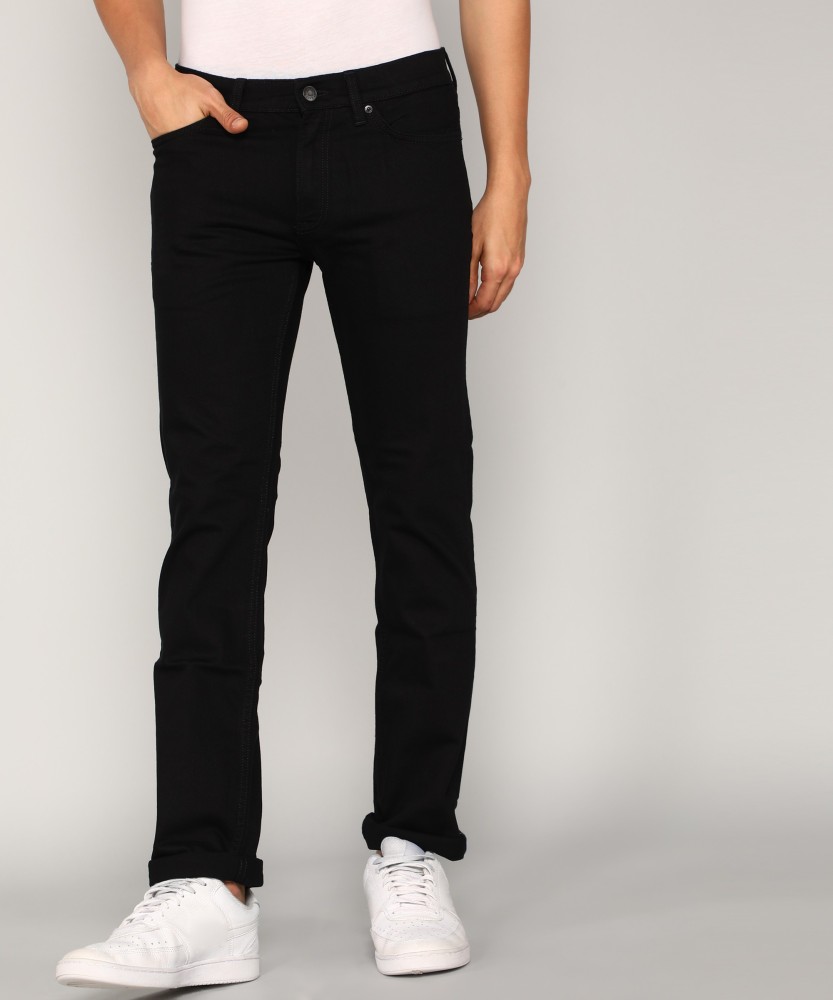 TOMMY HILFIGER Slim Men Black Jeans - Buy TOMMY HILFIGER Slim Men