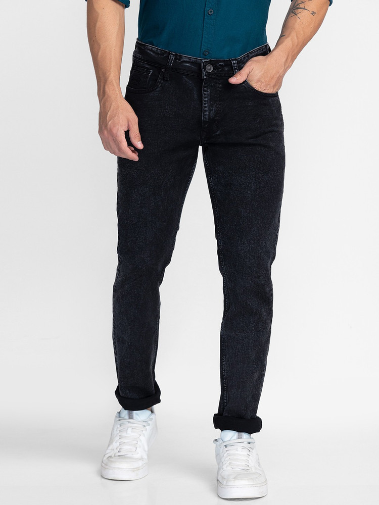 OXEMBERG Slim Men Black Jeans Buy OXEMBERG Slim Men Black Jeans