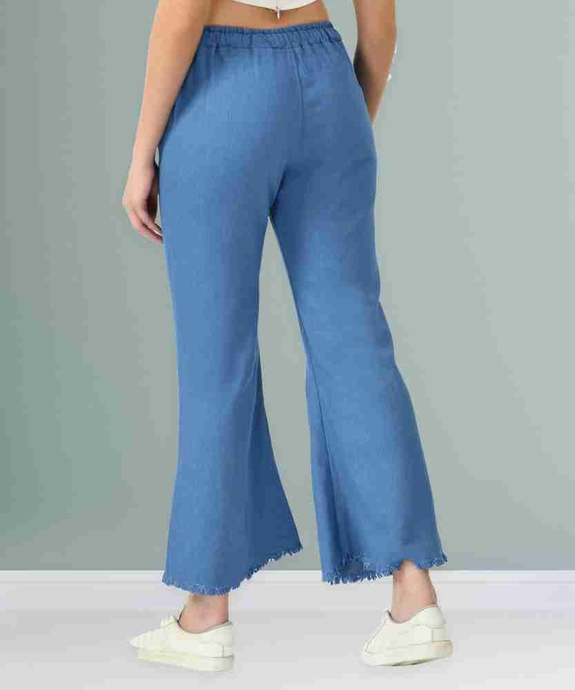 Low Rise Flare Jean - Ira Blue Blue
