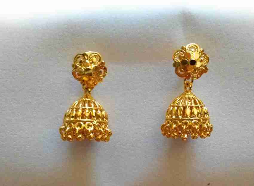 Gram Gold Jhumka Designs With Price Long Designer Earrings 51 OFF