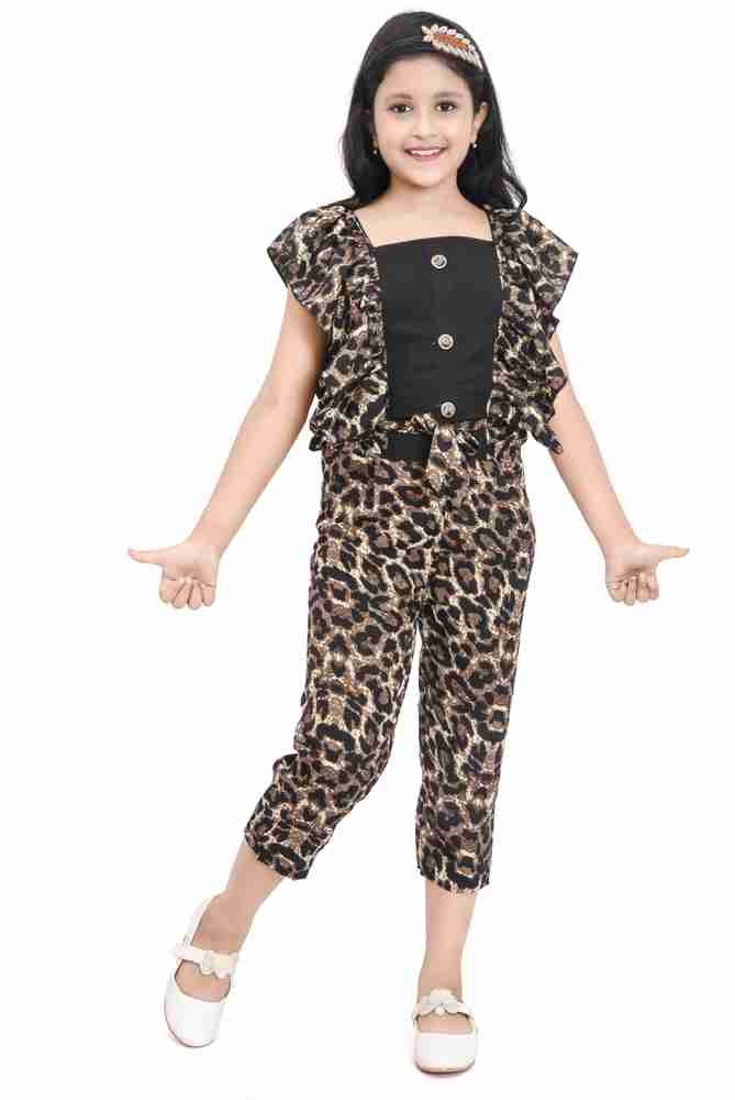 R Vetement Animal Print Girls Jumpsuit Buy R Vetement Animal