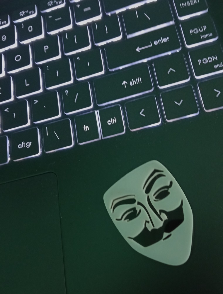 Anonymous hoodie mask 4K wallpaper download