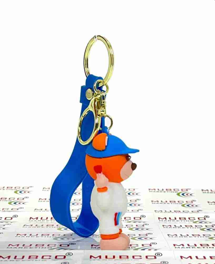 Mubco Cute Teddy Bear LV 3D Keychain, Strap Charm & Hook, PVC Cartoon  Model Toys Gift Key Chain Price in India - Buy Mubco Cute Teddy Bear LV 3D  Keychain