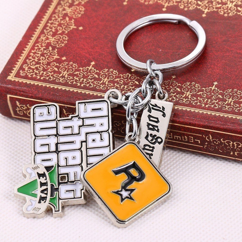 Grand Theft Auto Sanandreas Playstation 2 Inspired Keyring GTA -   Finland