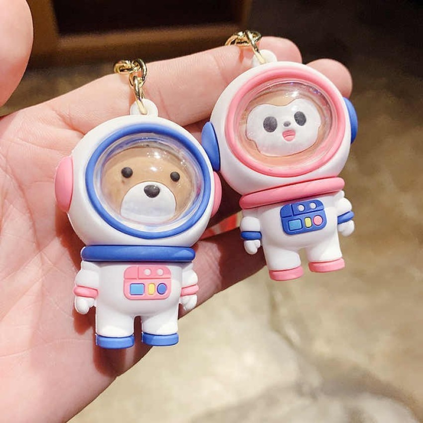 Spaceman Keychain Astronaut Keyring Keychains for Boys 