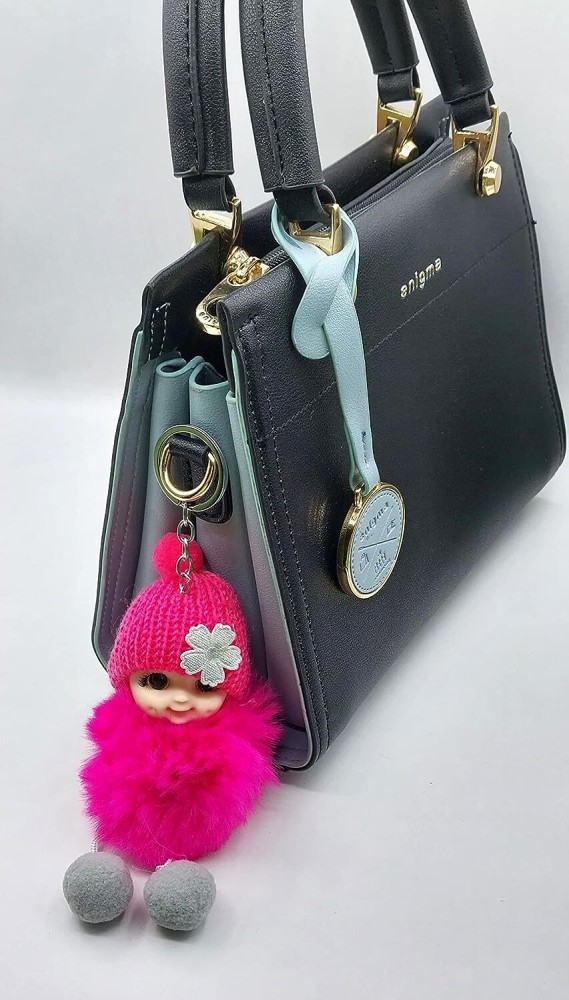 Tej Gifts Fluffy Faux Fur Cute Doll Pom Pom Key Ring  Keychain for Girls  Bag Baby Pink Key Chain Price in India - Buy Tej Gifts Fluffy Faux Fur Cute  Doll