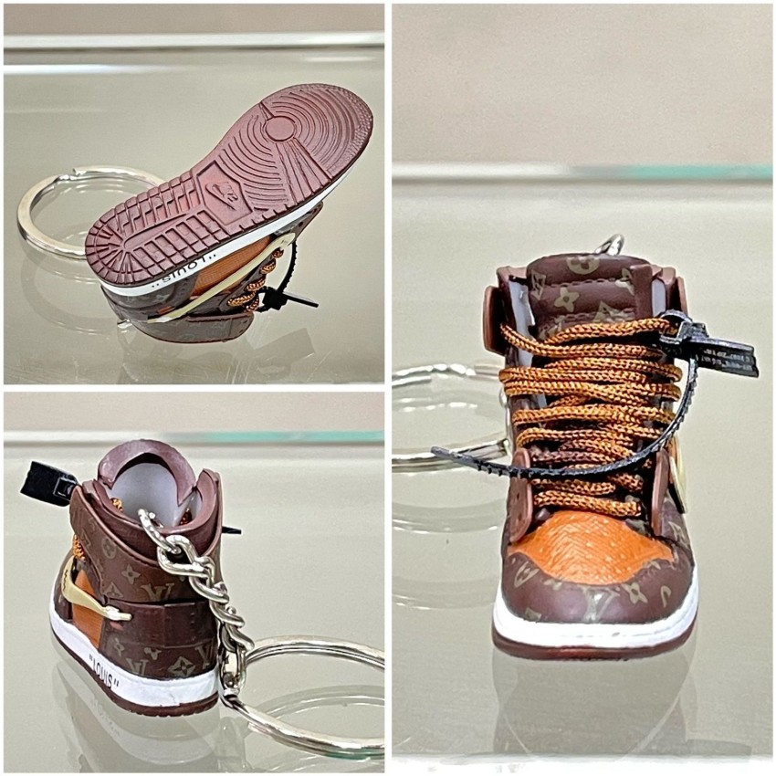 Louis Vuitton Nike Air Force One Off white Keychain keychains for