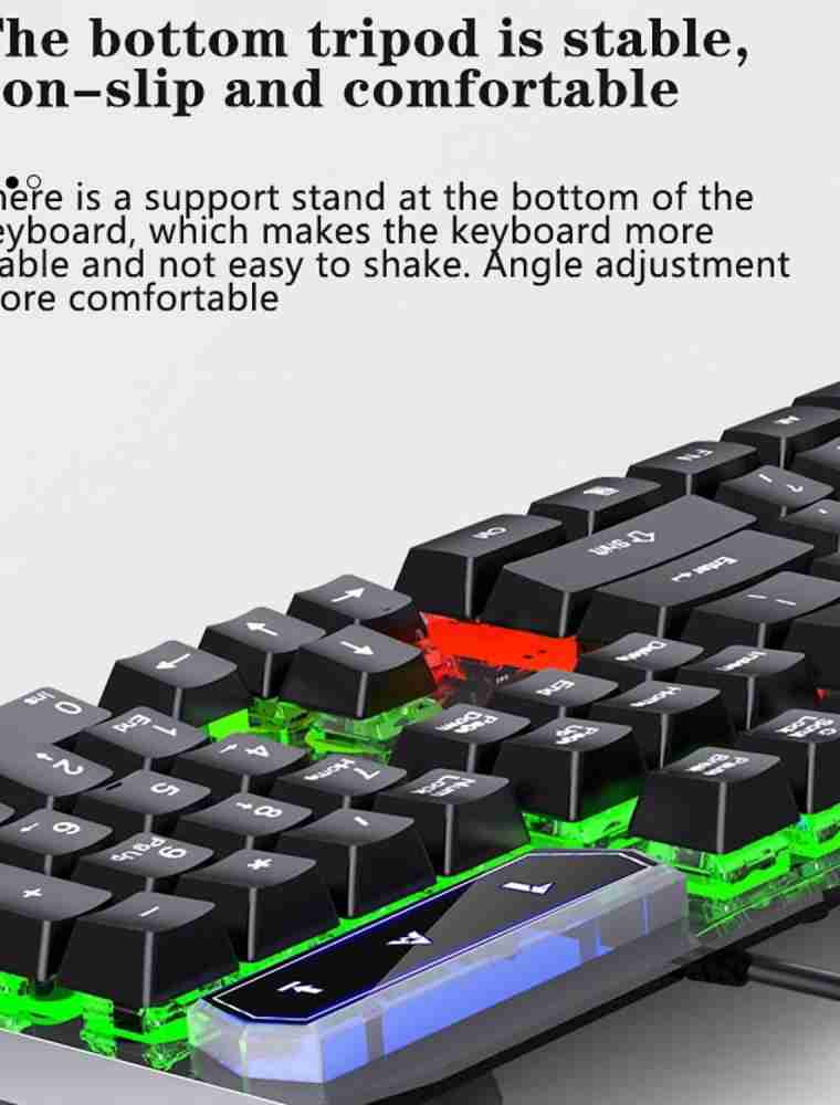  Buy RPM Euro Games Gaming Keyboard and Mouse Combo, Keyboard -  87 Keys, Backlit, Space Saving Design