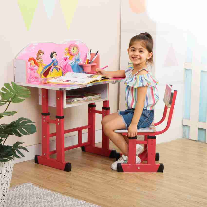 PNASGL Kids study Table & Chair with Adjustable Height Metal Desk Chair  Price in India - Buy PNASGL Kids study Table & Chair with Adjustable Height  Metal Desk Chair online at