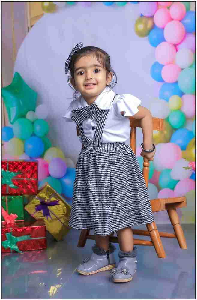 Dungaree skirt for girl best sale