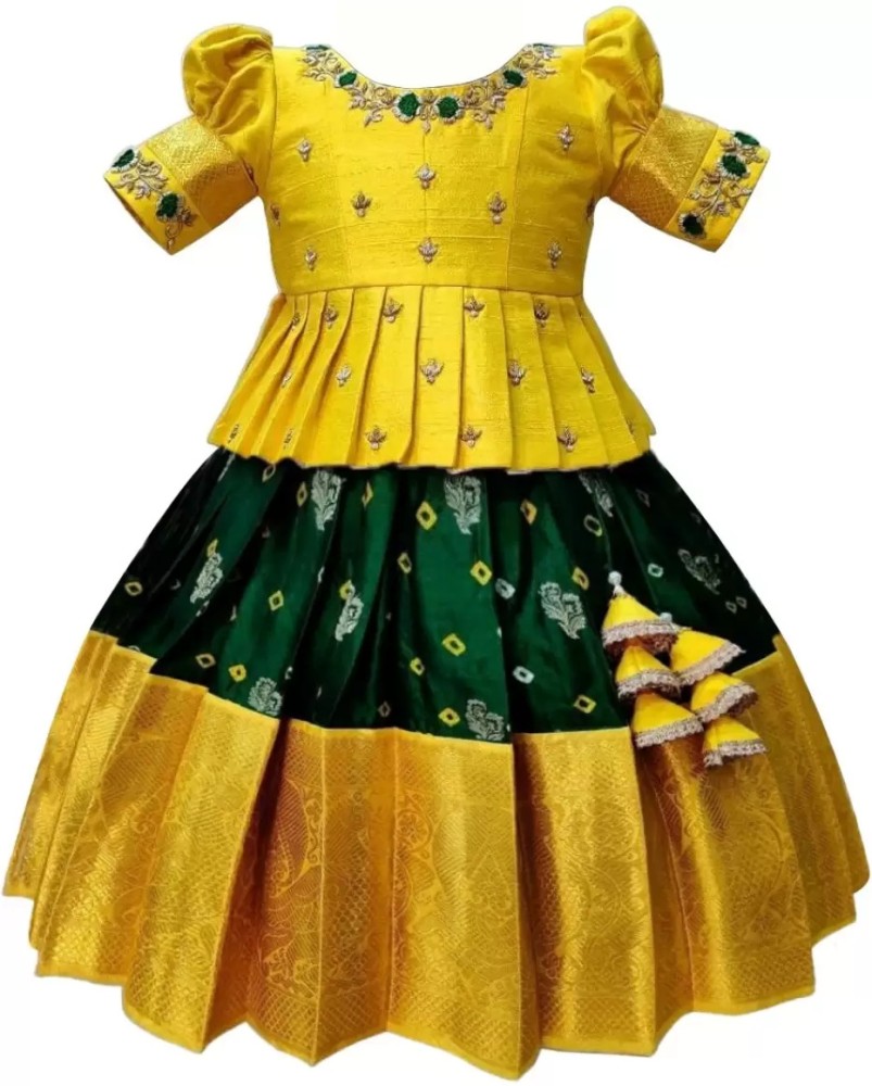 Baby lehenga cheap flipkart