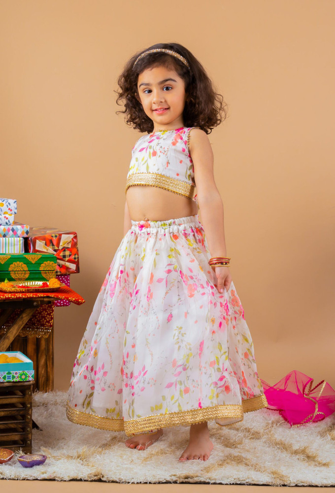Details 164+ mirror work lehenga for kids best