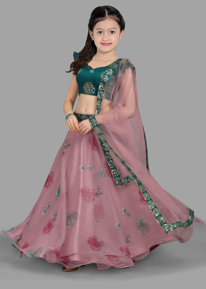 Lehenga dress for 4 year girl new arrivals