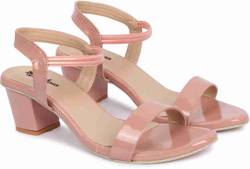 Pink colour online sandals