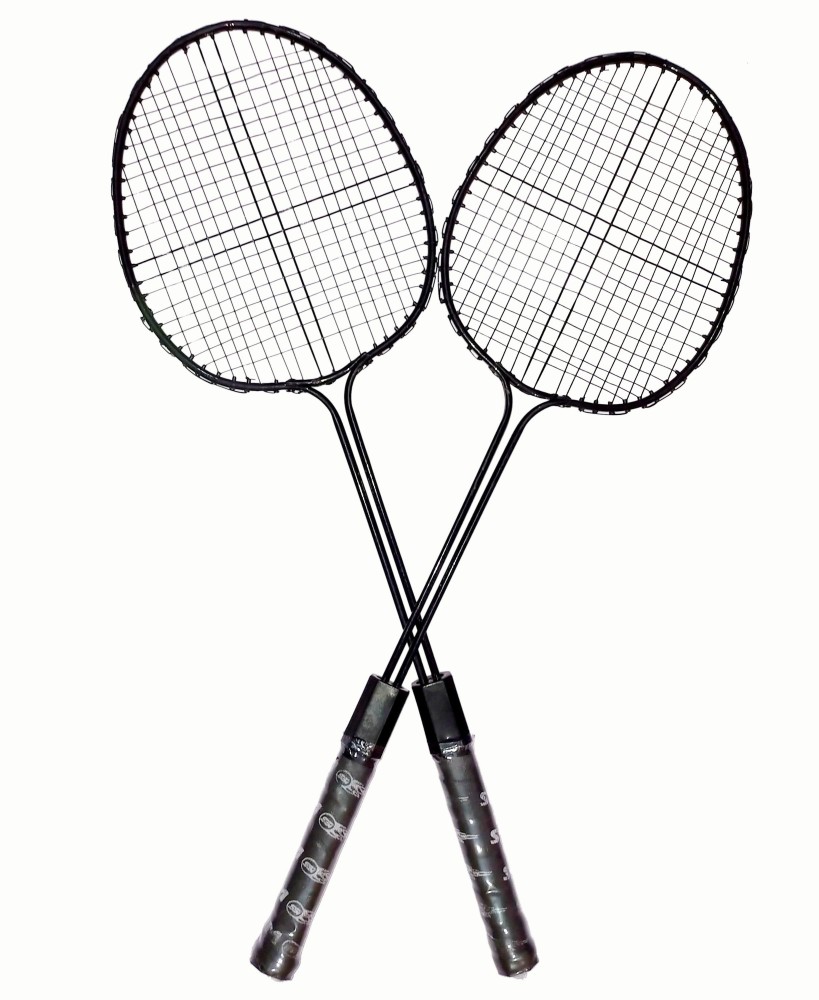 A R ENTERPRISES Badminton Racket (1 Pair) with 10 pcs Feather shuttlecocks and 1 Carrying Bag Badminton Kit