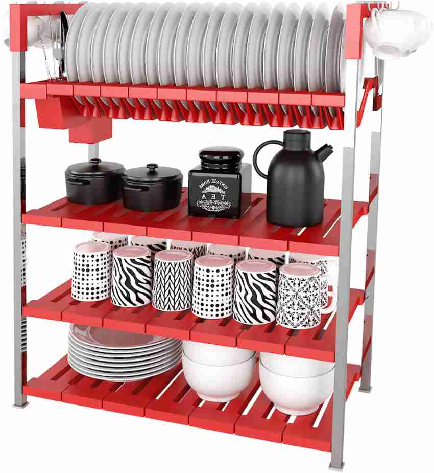 ALWAFLI Fruits/Vegetables Kitchen Rack Steel Stainless Steel Dish Drying  Rack Sink Crockery Fruit Vegetable Wash Drainer Mat Price in India - Buy  ALWAFLI Fruits/Vegetables Kitchen Rack Steel Stainless Steel Dish Drying  Rack